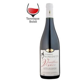 Côtes du Rhône vielles vignes Benedetti 2017 bio